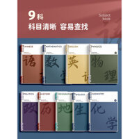 Sổ tay chủ đề, bìa dày, rời, dành cho học sinh cấp trung và cấp cao, B5, bảy môn, bộ đầy đủ, sổ rời lớp học, sổ bài tập cho học sinh năm nhất, sổ lỗi mỗi môn, tiếng Anh, tiếng Trung, toán, vật lý