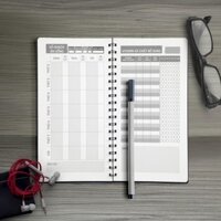 Sổ tay còng, lò xo planner lò xo MIX TỔNG HỢP All-in-one - thivo584