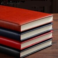 Sổ tay công sở bìa cứng ALARION B5, Bao da PU dày A5 Sổ tay văn phòng, Sách tạp chí chương trình nghị sự Đường ngang Sổ tay vuông A5 chống nước lớn Nhật ký học sinh