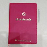 Sổ tay đảng viên bìa cứng giả da NXB Chính trị quốc gia Sự thật