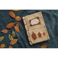 SỔ TAY HANDMADE “Chắp dó mùa thu”