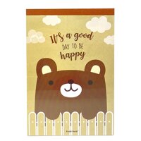 Sổ Tay Họa Tiết Moshi Moshi 499 - Mẫu 10 - Its A Good Day To Be Happy