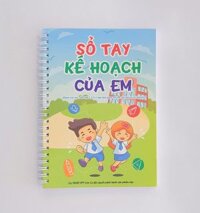 Sổ tay Kế hoạch của Em – Cuốn sổ nhỏ giúp con học cách tự lập, có mục tiêu và tiến bộ mỗi ngày