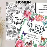 Sổ tay lập kế hoạch kế hoạch di sản HOMEIN, Mọi thứ bạn cần biết khi tôi ra đi Công cụ lập kế hoạch cuối đời bướm, Sách bài tập giảm căng thẳng sáng tạo