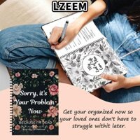 Sổ tay lập kế hoạch kế hoạch di sản LZEEM, Màu sắc khi tôi đi Sổ làm Công cụ lập kế hoạch cuối đời, Hài hước Tôi đã chết Bây giờ Sách kế hoạch sách nào Hướng dẫn chương trình nghị sự