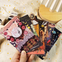 Sổ tay Loose-Leaf Trang đính cườm tay pou20 Lỗ Harry Potter A6A7A8A9A5slim Vuông Nhựa Niêm Phong