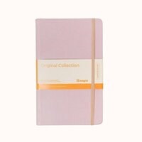 Sổ tay Original ICY PINK -  Bìa da 4 loại ruột (Chấm/Caro/Kẻ ngang/Trơn)