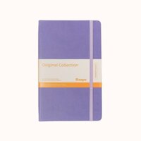 Sổ tay Original LAVENDER- Bìa da 4 loại ruột (Chấm/Caro/Kẻ ngang/Trơn)