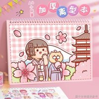 [Sổ tay phát hành] [Xiaohongshu Khuyến nghị] Sách phát hành khoai tây Xiaoma A5 Giấy phát hành hai mặt dày Sổ tay rời Nhãn dán băng lưu trữ Sách minh họa A4