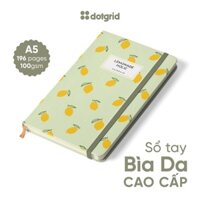 Sổ tay Tropical Fruit A5 dành cho Bullet Journal 196 trang (Chấm/Caro/Kẻ ngang/Trơn)