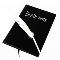 Sổ tay và bút lông vũ nghệ thuật hóa trang theo phim hoạt hình Death Note