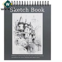 Sổ tay vẽ WAPKTY, Bìa cứng Giấy vẽ phác thảo, Trang bên trong trống chất lượng cao Giấy vẽ tranh nghệ thuật 9x12 inch cho học sinh