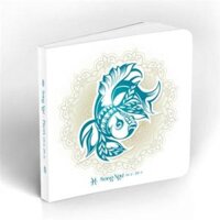 Sổ Tay/Notebook: Cung Hoàng Đạo - Song Ngư (Trắng)