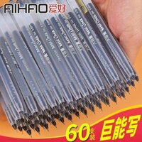 Sở Thích 60 Que Gói Dung Tích Lớn Bút Trung Bình Chữ Ký Bút Máy Màu Đen Bút Carbon Đỏ Bút Đen Khổng Lồ Cho Học Sinh20250307