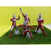 Sở thích & Sưu tầm✣Ultraman Superman Capsule Toy mô hình đồ chơi lắp ráp bốn loại Taero Saiwen Jack Mengbyu