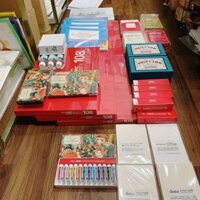 Sổ và Giấy vẽ dạng bưu thiếp postcard HOLBEIN/ WHITE IBIS/ CLESTER/ AVALON/ ALBIREO/ STRATHMORE/ SAUNDER’s WATERFORD