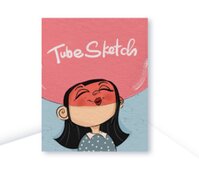 Sổ Vẽ A5 Sketchbook Tube Gum Girl TB0106 80 Trang