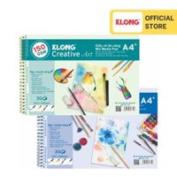 Sổ vẽ đa năng cao cấp KLONG A4 30 tờ 150GSM MS 772