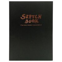 Sổ Vẽ Khâu Gáy A5 80 Tờ Sketch Book - ZEN art 8719 - Màu Đen