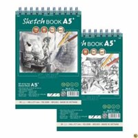 Sổ vẽ ký họa Sketch 50 tờ A5 150GSM MS 771