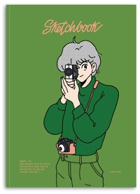 Sổ Vẽ Ký Họa Sketchbook Dạng Pad CMA Studio Giấy Italy 120gsm A4 Manga Comic - SA4PT04