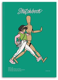 Sổ Vẽ Ký Họa Sketchbook Dạng Pad CMA Studio Giấy Italy 120gsm A4 Manga Comic - SA4PT05