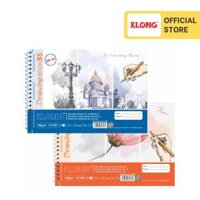 Sổ vẽ lò xo xé KLONG B5 50 tờ 10076 MS 723