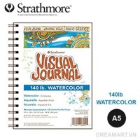 Sổ vẽ màu nước Strathmore Visual Journal - Watercolor 300gsm - Khổ A5