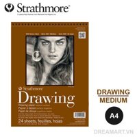 Sổ vẽ Strathmore 400 Series Drawing 130gsm - Khổ A4