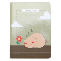 Sổ Vivaone Bìa Cứng - Heo - Animal Lover (10x14cm)