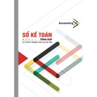 Sổ  Vở  HẢI TIẾN Lốc Sổ Kế Toán Tổng Hợp Hải Tiến A4