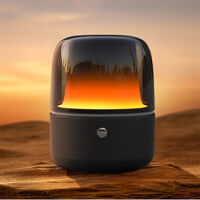 Soaiy SH77 bluetooth Speaker Wireless Speaker 10W Bass Atmosphere Light Mini Audio Subwoofer Portable Speaker