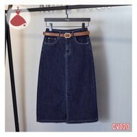 SOBIN BIG SIZE (50-90)KG CHÂN VÁY JEAN THANH LỊCH, CHÂN VÁY DÀI 020