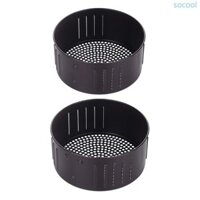 Soc * 2 6L 3 5L Giỏ Chiên Không Khí Chống Dính Nướng Thoát Dầu Chảo Chiên Phụ Kiện