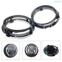 Soc * Có Thể Điều Chỉnh Góc Đèn Pha 7 Inch Cố Định Hỗ Trợ Đèn Pha Gắn Chân Đế Kim Loại