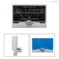 Soc * Độ chính xác VU Meter Analog VU Meter Dial-Audios Level Meter Analog Sound Level Indicator cho Loa Amplifier