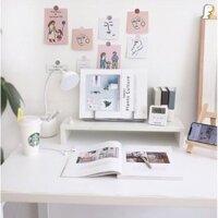 ✅Sốc✅ Kệ Để Máy Tính Nhỏ Gọn Kệ gỗ như hình tiện dung