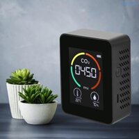 Soc * Máy đo chất lượng không khí CO2 kỹ thuật số trong nhà với cảm biến độ ẩm nhiệt độ