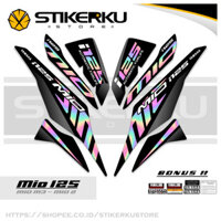 Sọc MIO 125 MOTIF 30 / STICKER MIO M3 / Z / 125 / SOLARIZ STICKER / STICKER / STIPING / DECAL / DANH SÁCH / Cực / Độc đáo / ĐƠN GIẢN / Biến thể / Stickerkustoreauto Phần trang trí xe hơi