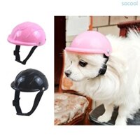 Soc * Mũ bảo hiểm thú cưng Mũ bảo hiểm chó con Mũ bảo hiểm chó xe máy Mũ bảo hiểm cho chó Mũ bảo vệ