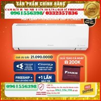 [SỐC] [NHẬP MÃ DAIKIN102 - GIẢM 10%] [Miễn phí công lắp] Điều Hòa Daikin Inverter 1 chiều FTKF50XVMV 2HP