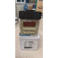 [Sốc] Sale  Giá gốc Rơ le thời gian thực bộ hẹn giờ công tắc thời gian Relay thời gian thực DH48S-2Z ( Timer ) .