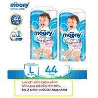 SỐC - Tã dán/quần Moony M58/M64/L54/L44 /xl38 /S84/newborn 90