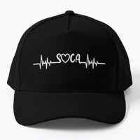 Soca Nhịp Tim Trắng Mũ Bóng Chày Nữ Nam Cá Czapka Mùa Xuân
 Thể thao Black Boys Hip Hop Ngoài trời Snapback Sun Bonnet