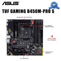 ○✌♟Socket AM4 Asus TUF GAMING B450M PRO S Bo mạch chủ AMD Ryzen thế hệ thứ 3 CPU PCI E 3.0 RGB CrossFireX Gaming Desktop