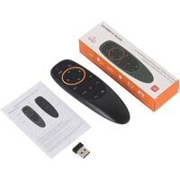 Socobeta Bộ Điều Khiển Giọng Nói Air-Mouse 2.4G Bàn Phím Chuột Không Dây Điều Khiển Từ Xa Với Con Quay Hồi Chuyển Cho Tivi PC