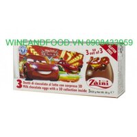 Socola 3 trứng Disney Cars Collection Zàini