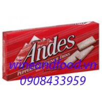 Socola andes peppermint crunch thins 132g