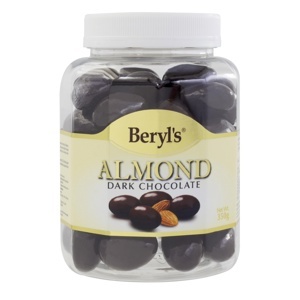 Socola Beryl's Almond Dark 350g
