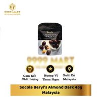 Socola Beryl's Almond Dark 45g Malaysia